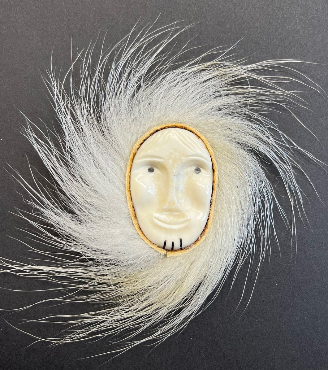 Ivory Face Carving