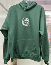 Load image into Gallery viewer, Pullover Logo Hoodie ~Green Hanes EcoSmart
